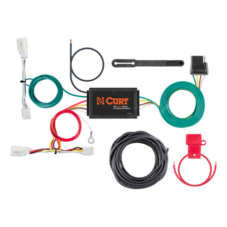 CURT Custom Wiring Harness (4-Way Flat Output), 56416 56416